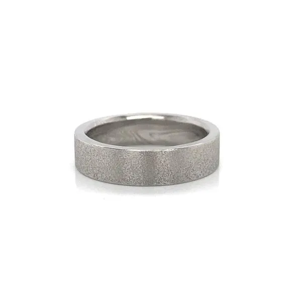 Damascus Steel Wedding Band