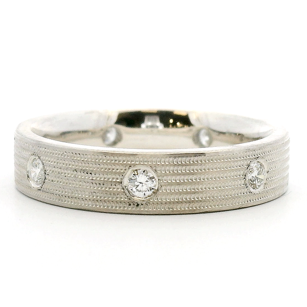 Modern Electrum | Milgrain Finish Image 3 David Douglas Diamonds & Jewelry Marietta, GA