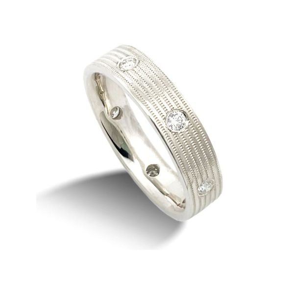 Modern Electrum | Milgrain Finish David Douglas Diamonds & Jewelry Marietta, GA