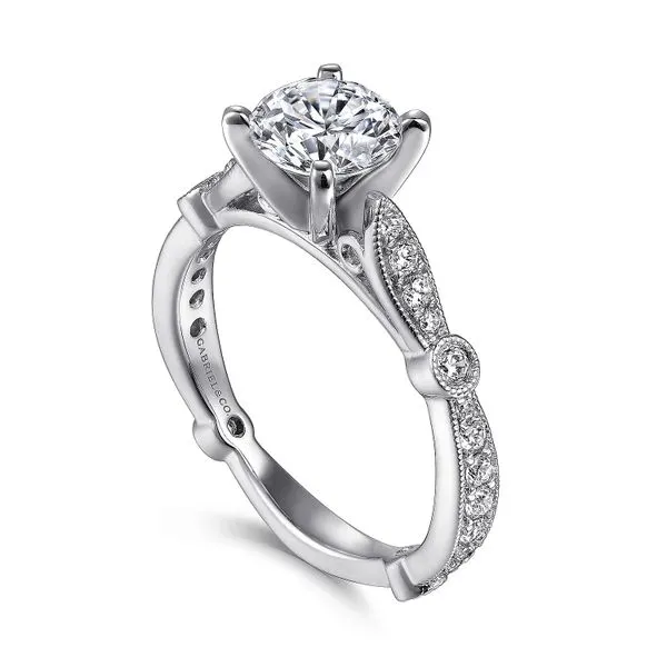 Customizable | Vintage Engagement Ring thumb image 3