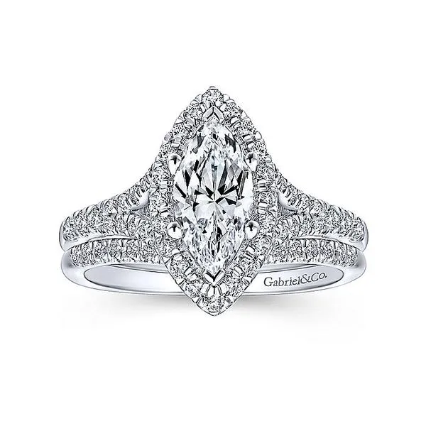 Customizable | Halo Engagement Ring Image 4 David Douglas Diamonds & Jewelry Marietta, GA
