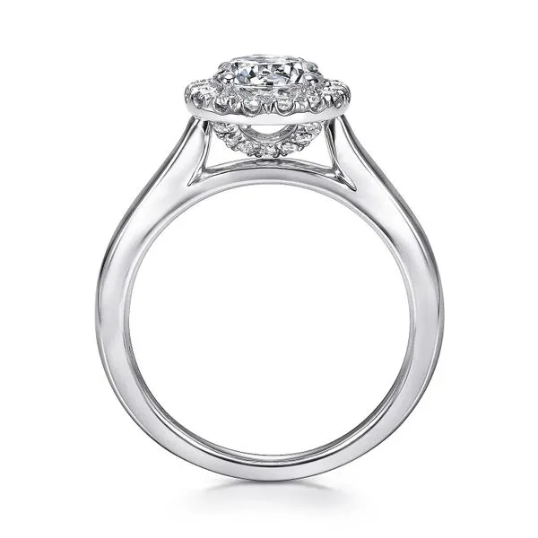 Customizable | Halo Engagement Ring Image 2 David Douglas Diamonds & Jewelry Marietta, GA