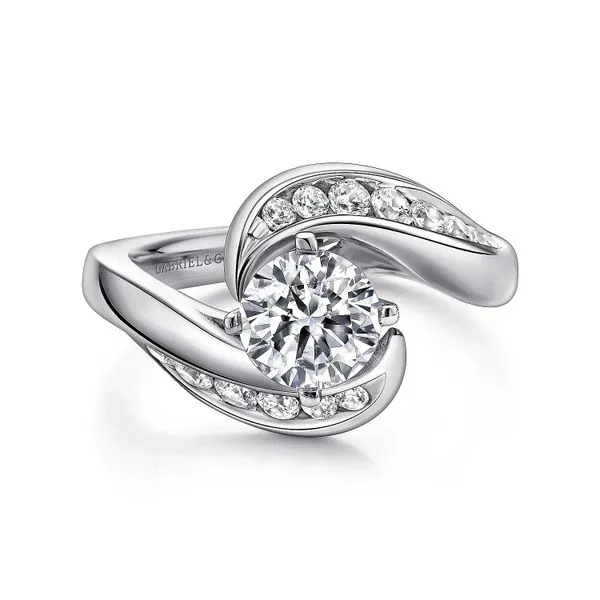Customizable | Bypass Engagement Ring David Douglas Diamonds & Jewelry Marietta, GA