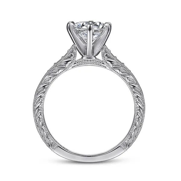 Customizable | Vintage Engagement Ring thumb image 2