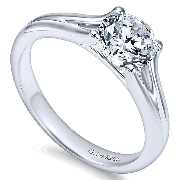 Customizable | Solitaire Engagement Ring Image 3 David Douglas Diamonds & Jewelry Marietta, GA