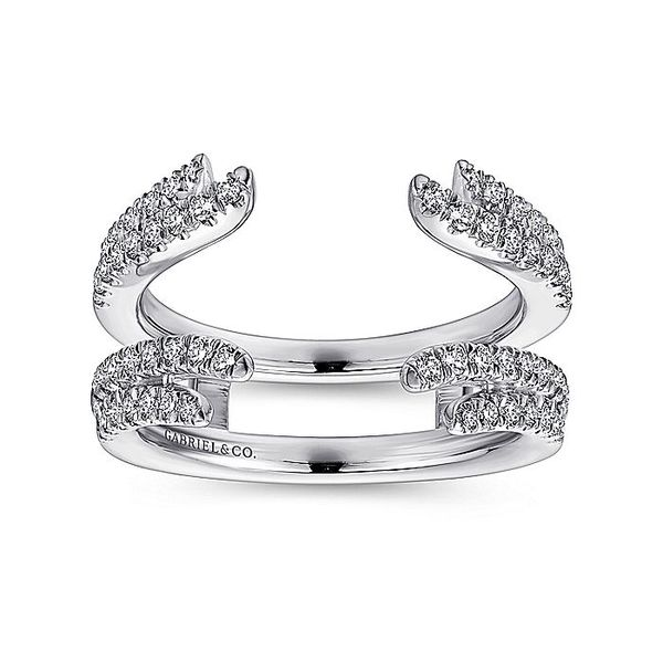 14K White Gold Diamond Ring Enhancer - 0.50 ct Image 4 David Douglas Diamonds & Jewelry Marietta, GA