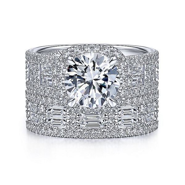 Customizable | Halo Engagement Ring Image 4 David Douglas Diamonds & Jewelry Marietta, GA