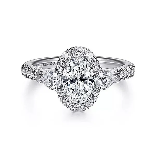 Customizable | Three Stone Engagement Ring David Douglas Diamonds & Jewelry Marietta, GA