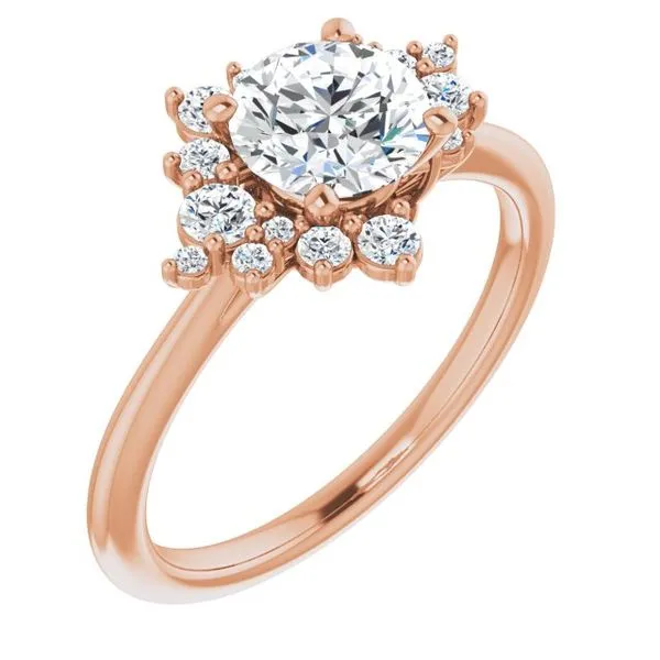 Customizable | Halo Engagement Ring