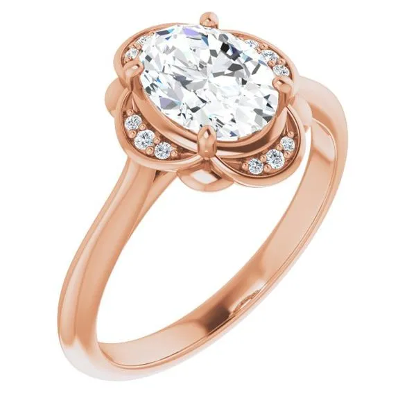 Customizable | Halo Engagement Ring