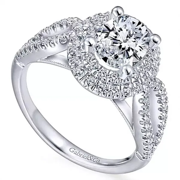 Customizable | Halo Engagement Ring