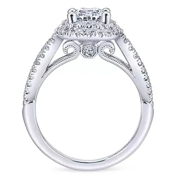 Customizable | Halo Engagement Ring