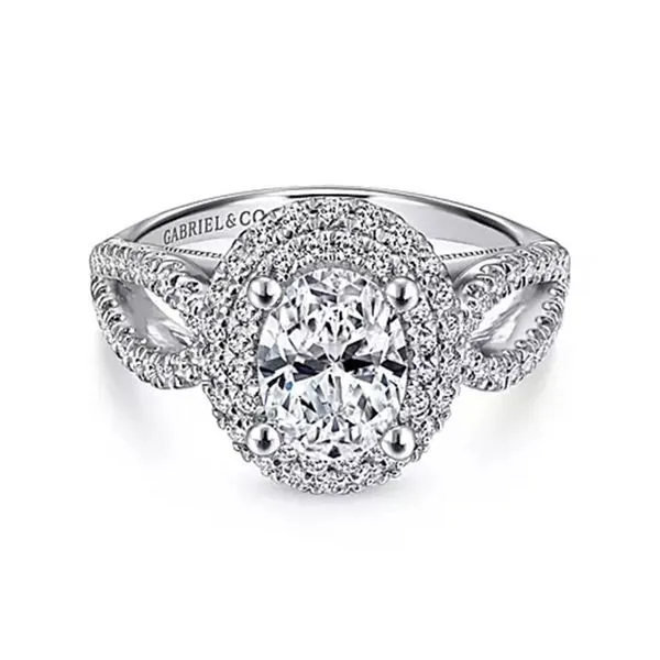 Customizable | Halo Engagement Ring