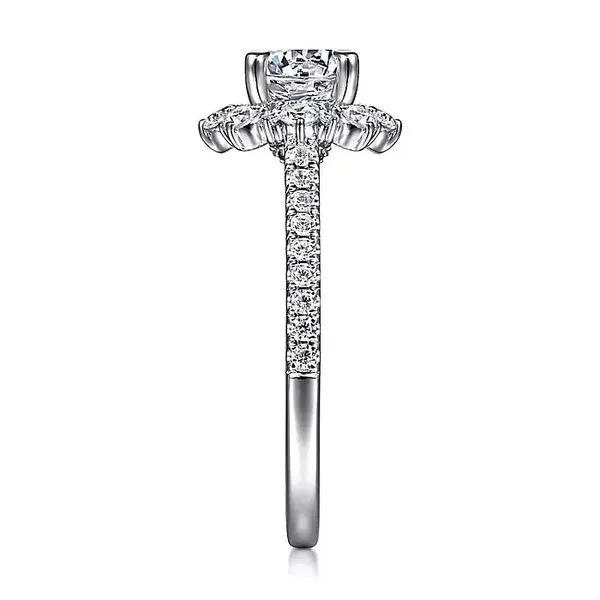 Customizable | Halo Engagement Ring Image 4 David Douglas Diamonds & Jewelry Marietta, GA