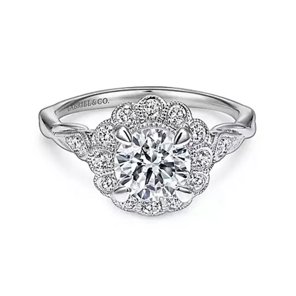 Customizable | Halo Engagement Ring David Douglas Diamonds & Jewelry Marietta, GA
