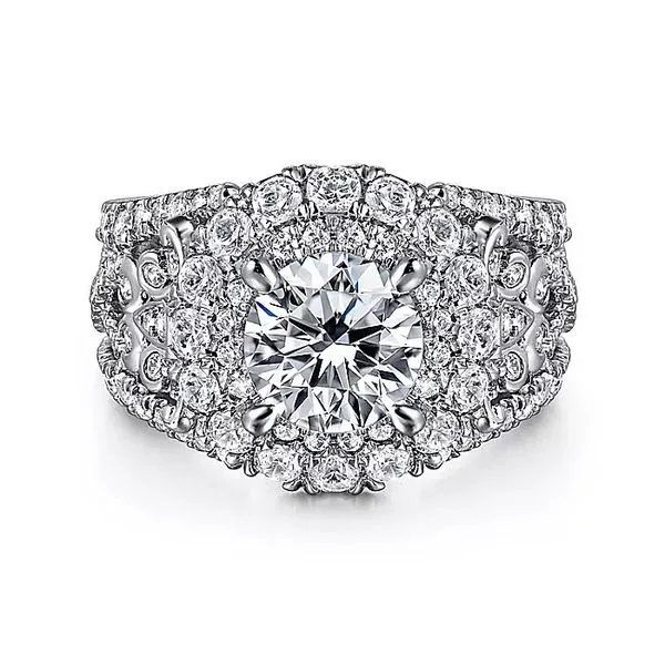 Customizable | Halo Engagement Ring