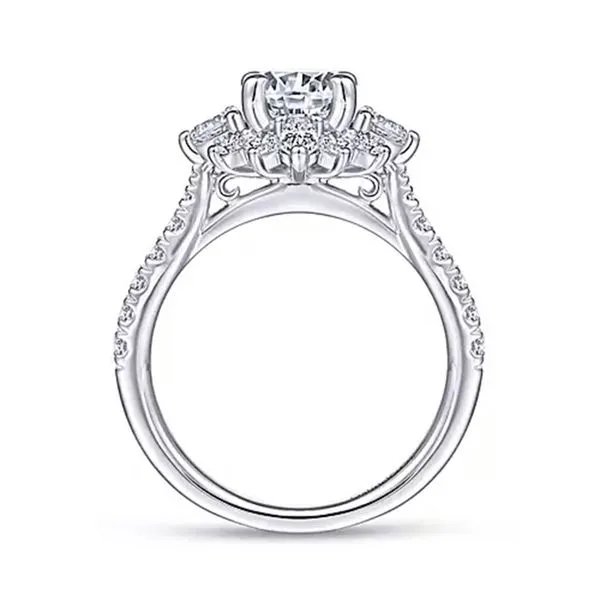 Customizable | Halo Engagement Ring Image 5 David Douglas Diamonds & Jewelry Marietta, GA
