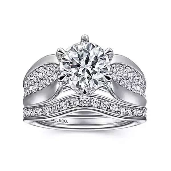 Customizable | Accented Engagement Rings Image 4 David Douglas Diamonds & Jewelry Marietta, GA