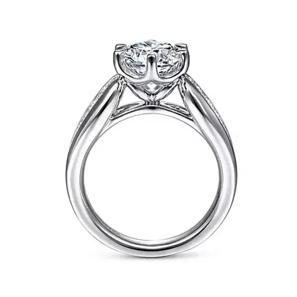 Customizable | Accented Engagement Rings Image 5 David Douglas Diamonds & Jewelry Marietta, GA