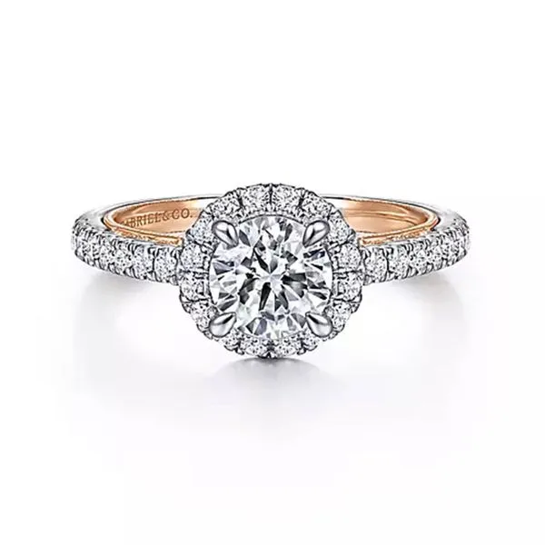 Customizable | Halo Engagement Ring