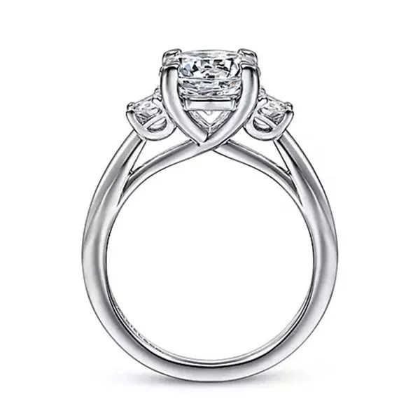 Customizable | Three Stone Engagement Ring