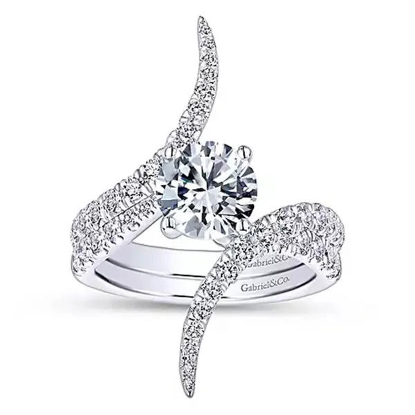 Customizable | Freeform Engagement Ring Image 4 David Douglas Diamonds & Jewelry Marietta, GA
