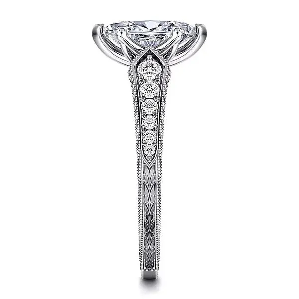 Customizable | Vintage Engagement Ring Image 4 David Douglas Diamonds & Jewelry Marietta, GA