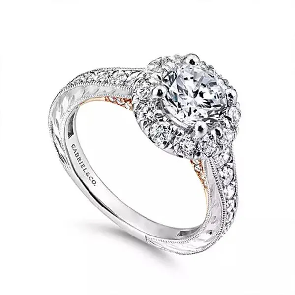 Customizable | Halo Engagement Ring