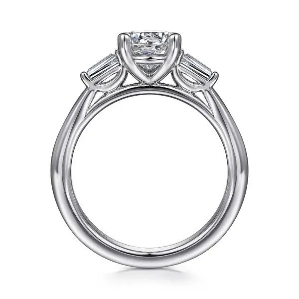 Customizable | Three Stone Engagement Ring