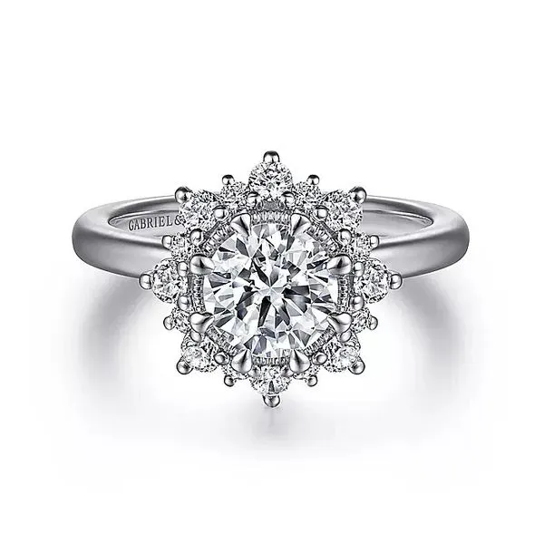 Customizable | Halo Engagement Ring