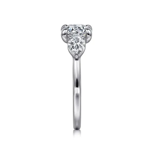 Customizable | Three Stone Engagement Ring