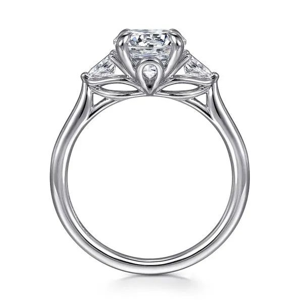 Customizable | Three Stone Engagement Ring