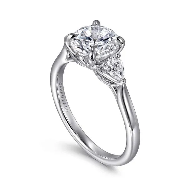 Customizable | Three Stone Engagement Ring