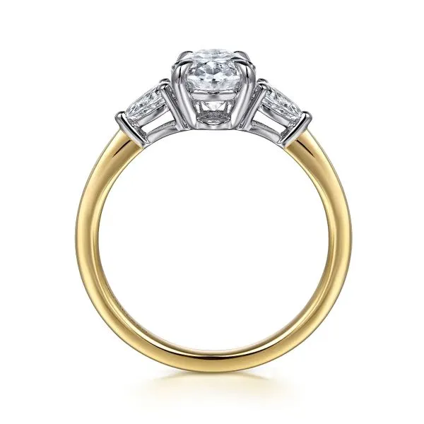 Customizable | Three Stone Engagement Ring