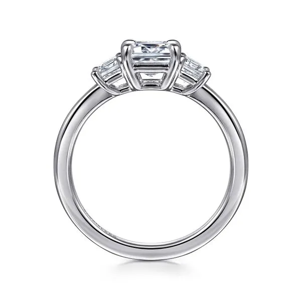 Customizable | Three Stone Engagement Ring
