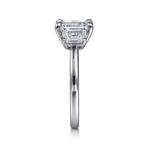 Customizable | Three Stone Engagement Ring