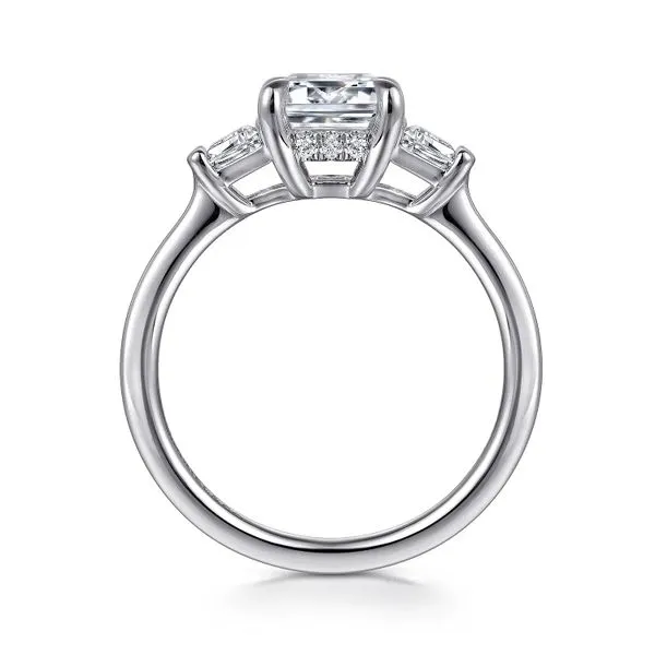Customizable | Three Stone Engagement Ring