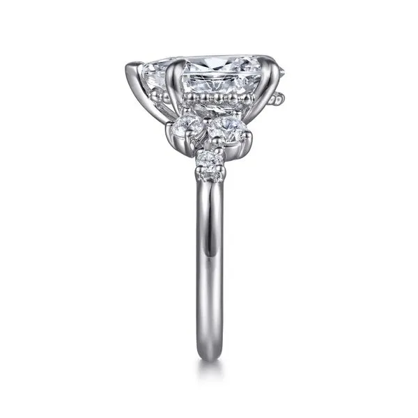 Customizable | Accented Engagement Ring Image 4 David Douglas Diamonds & Jewelry Marietta, GA