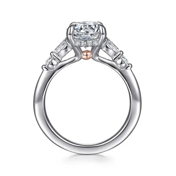Customizable | Three Stone Engagement Ring
