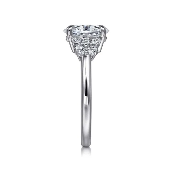 Customizable | Accented Engagement Ring Image 4 David Douglas Diamonds & Jewelry Marietta, GA