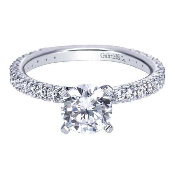 Gabriel & Co Ring 001-140-00328 14KW - Engagement Rings ...