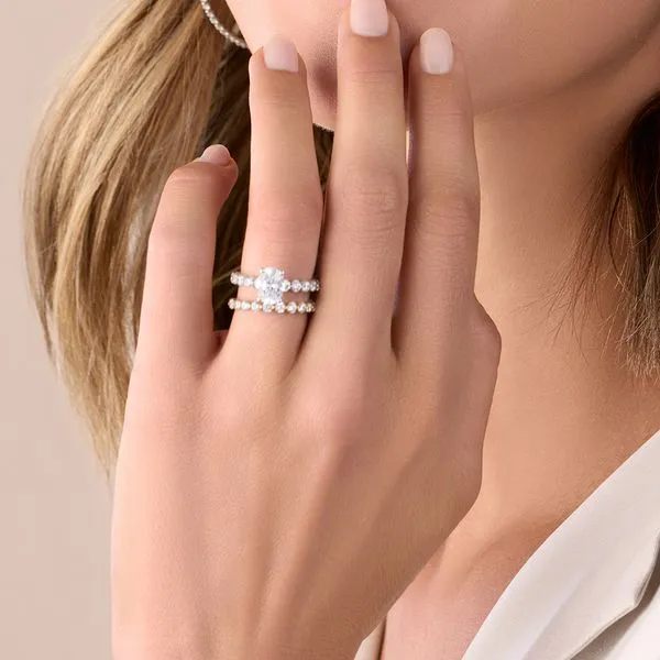 Stackable Wedding Band Image 2 D'Errico Jewelry Scarsdale, NY
