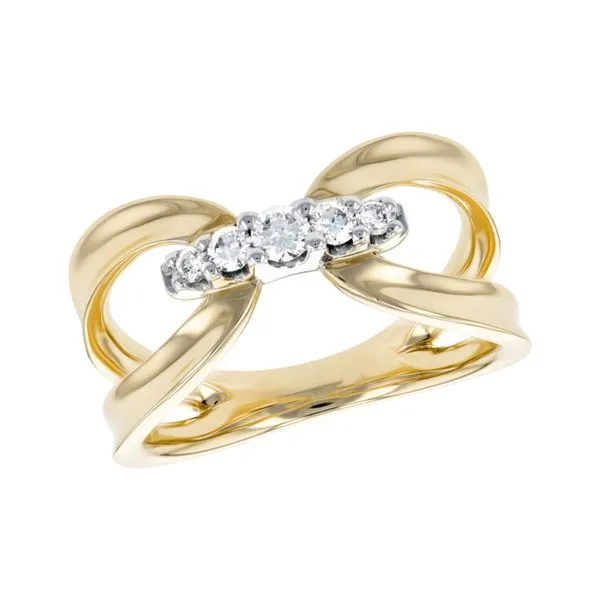 14K Yellow Gold Fashion Ring Image 2 D'Errico Jewelry Scarsdale, NY