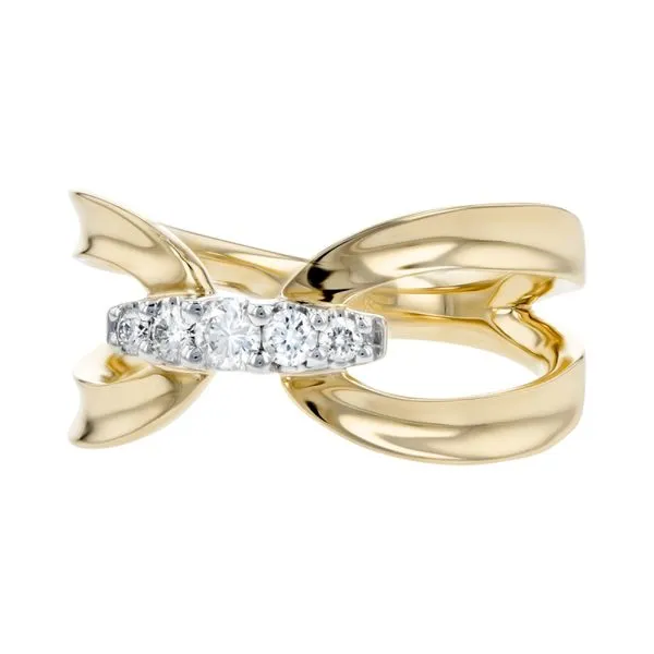 14K Yellow Gold Fashion Ring Image 3 D'Errico Jewelry Scarsdale, NY