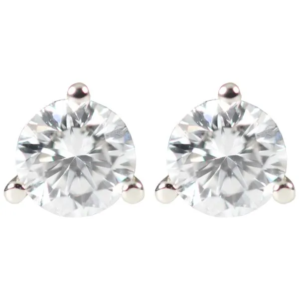 Martini Diamond Studs Earrings D'Errico Jewelry Scarsdale, NY