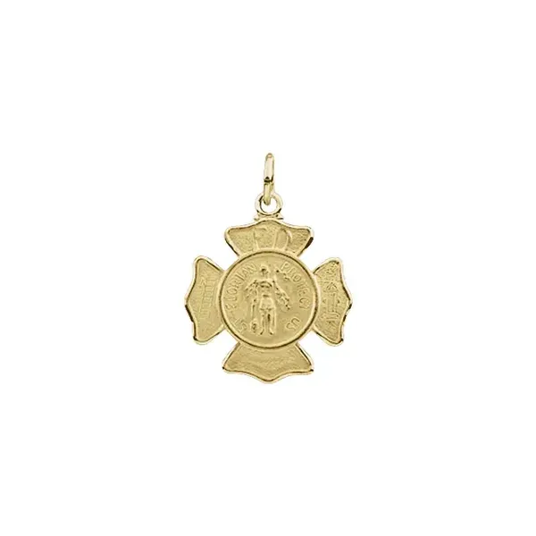 Florian Medal Pendant D'Errico Jewelry Scarsdale, NY