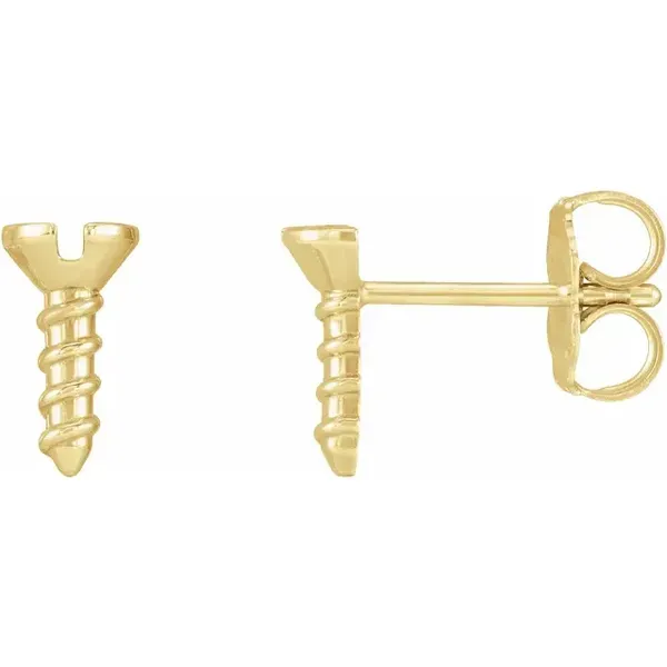 Screw Earrings D'Errico Jewelry Scarsdale, NY