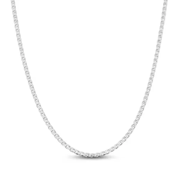 14K White Gold 24