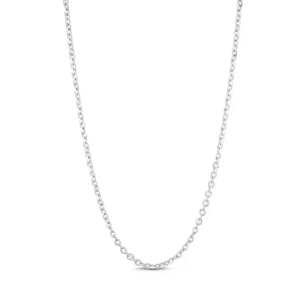 14K White Gold 24