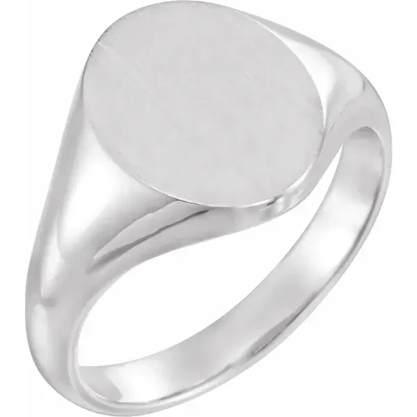 Sterling Silver Signet Ring D'Errico Jewelry Scarsdale, NY